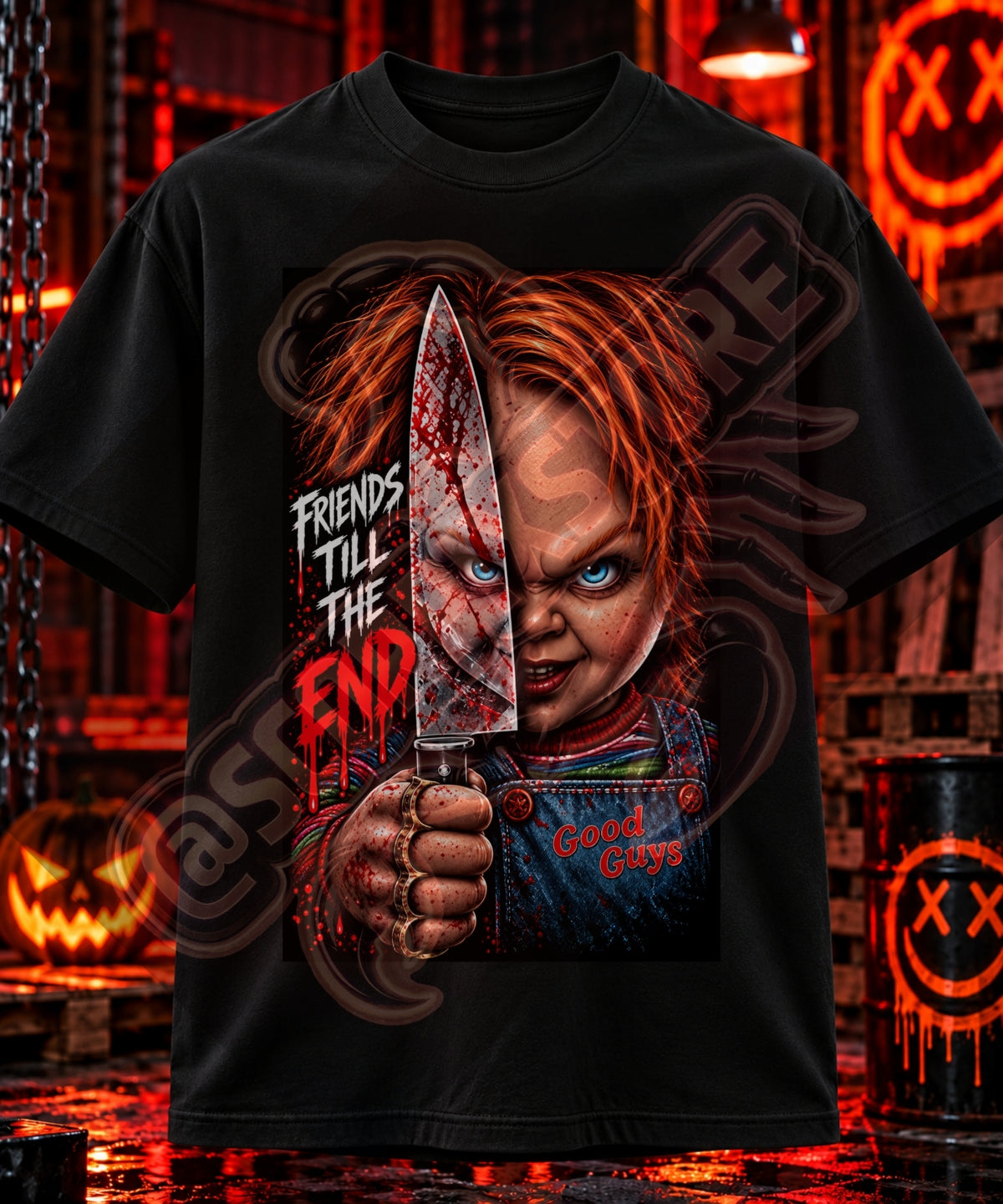 FRIENDS TILL THE END HORROR TEE ๐