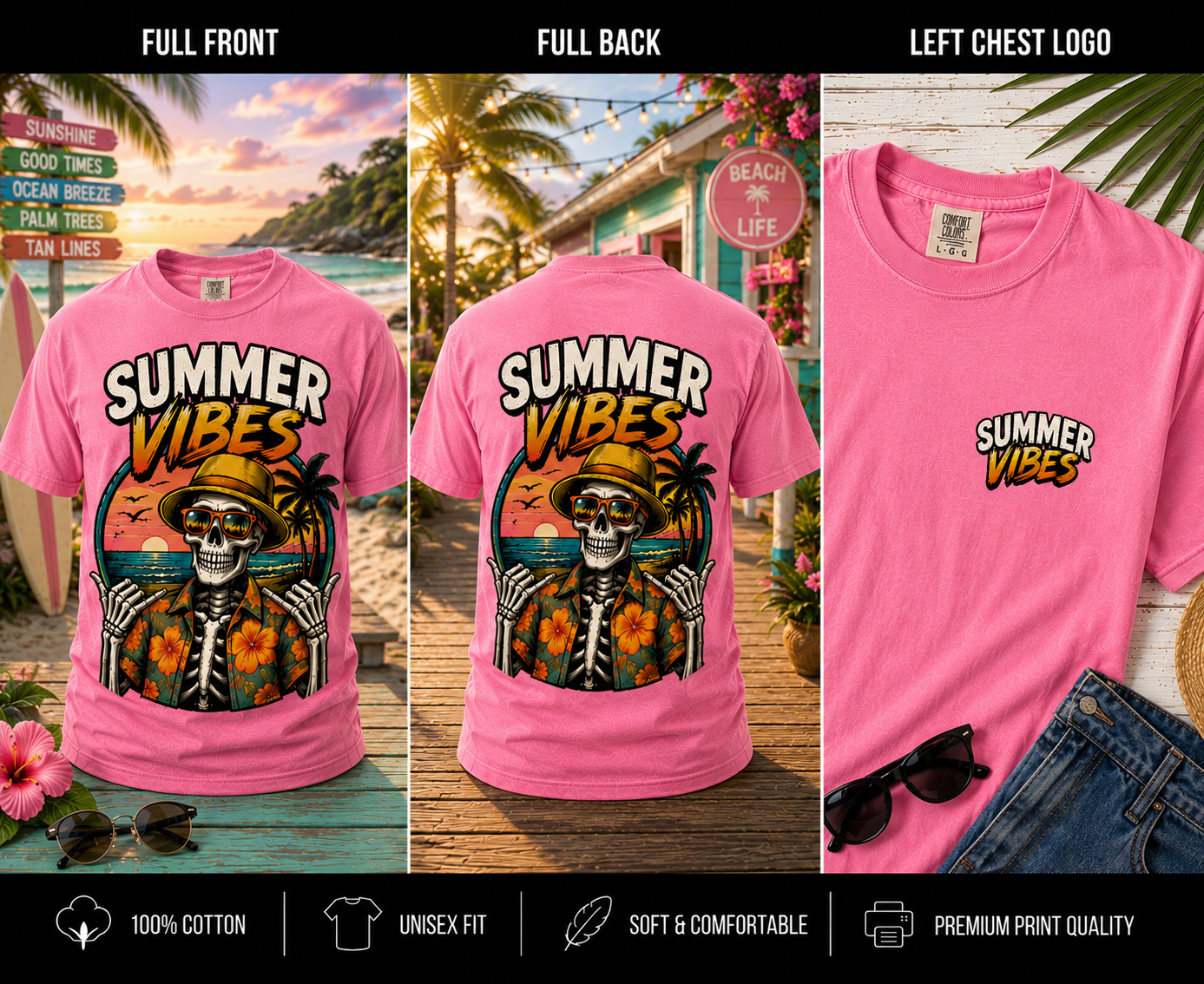 SKELETON SUMMER VIBES!!