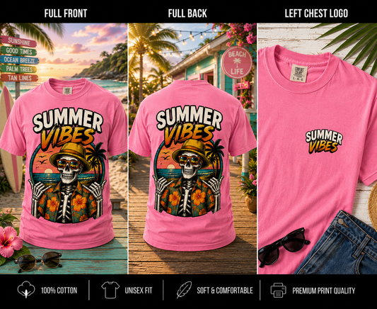 SKELETON SUMMER VIBES!!