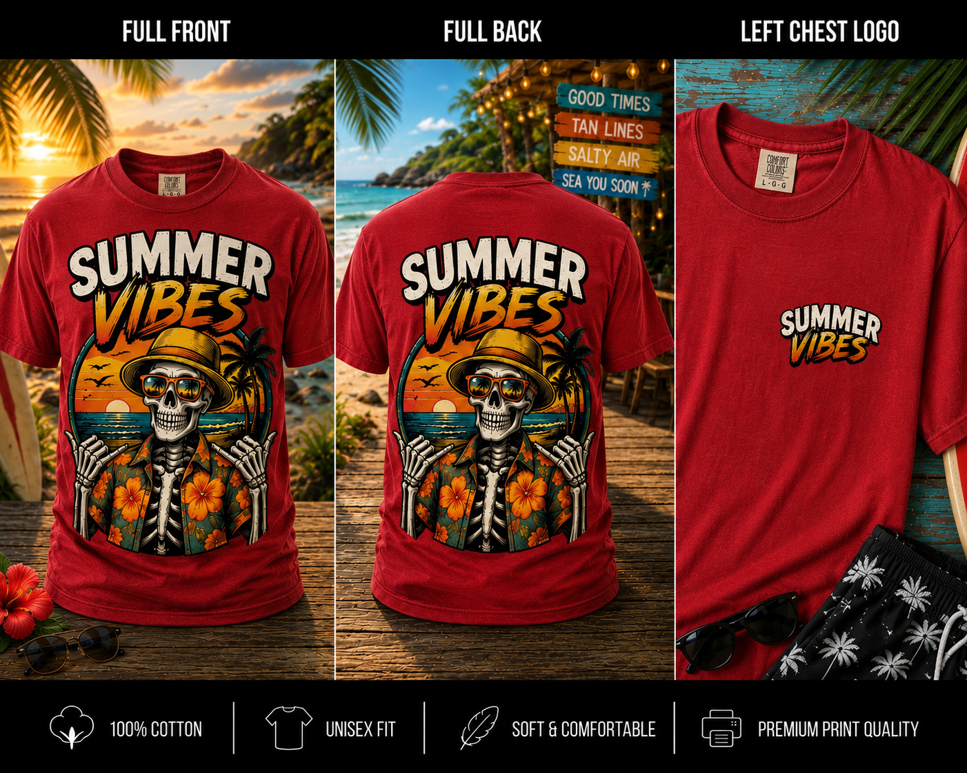 SKELETON SUMMER VIBES!!