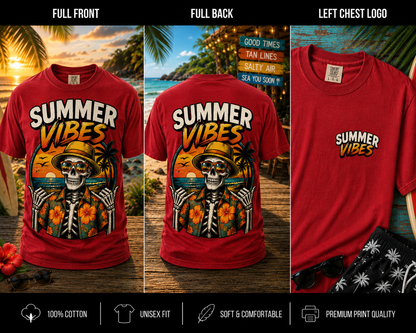 SKELETON SUMMER VIBES!!