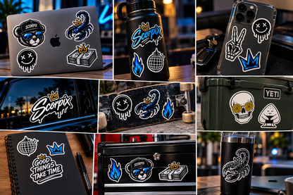 CUSTOM STICKERS