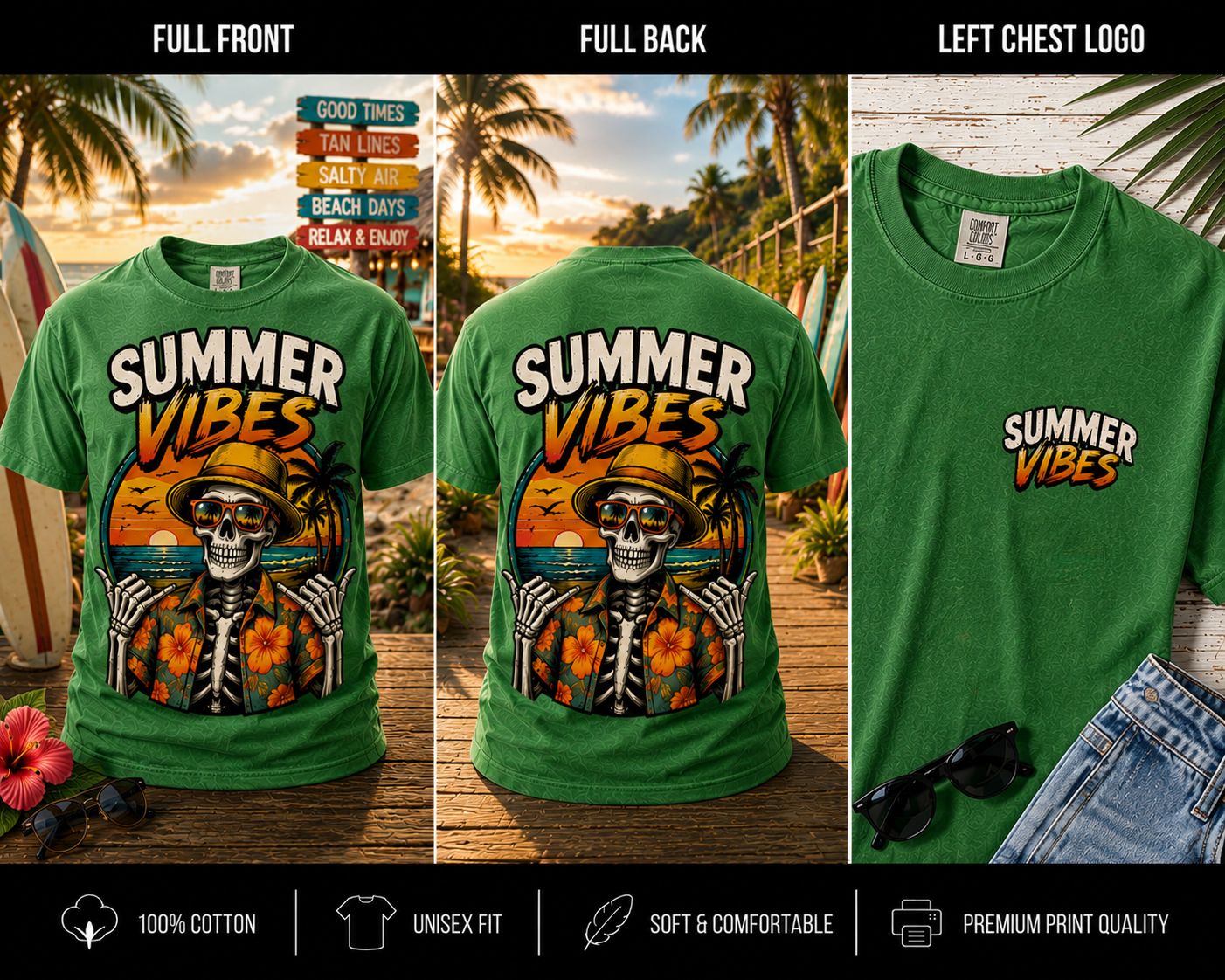 SKELETON SUMMER VIBES!!