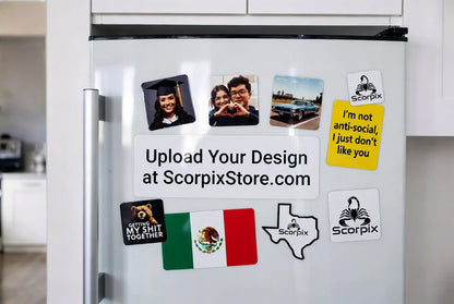 SCORPIX SNAP MAGNETS !