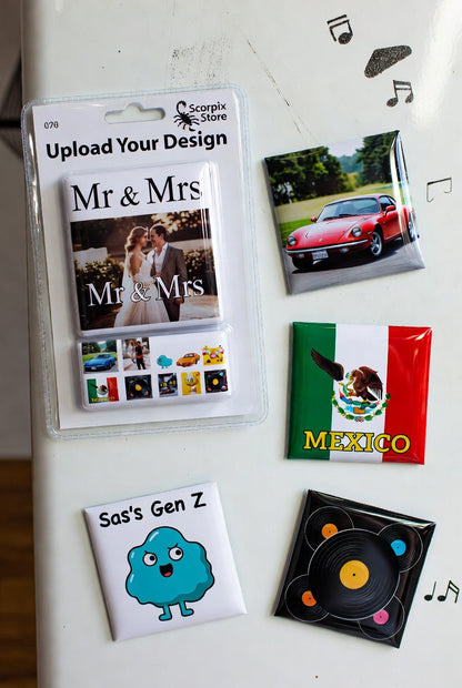SCORPIX SNAP MAGNETS !