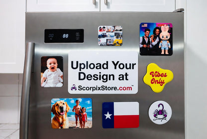 SCORPIX SNAP MAGNETS !