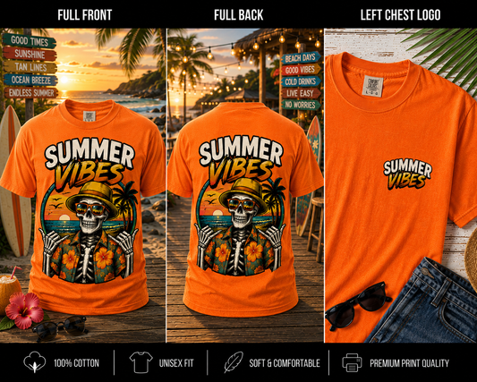 SKELETON SUMMER VIBES!!