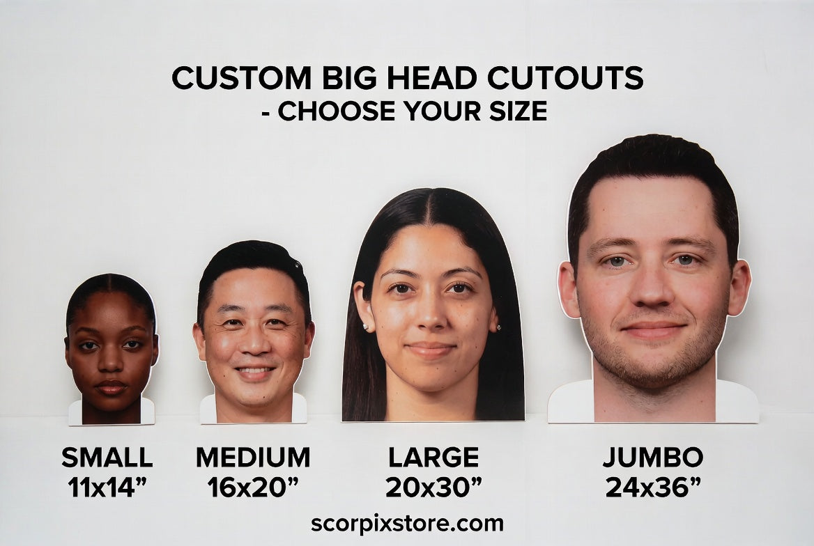 Big Head Cutouts