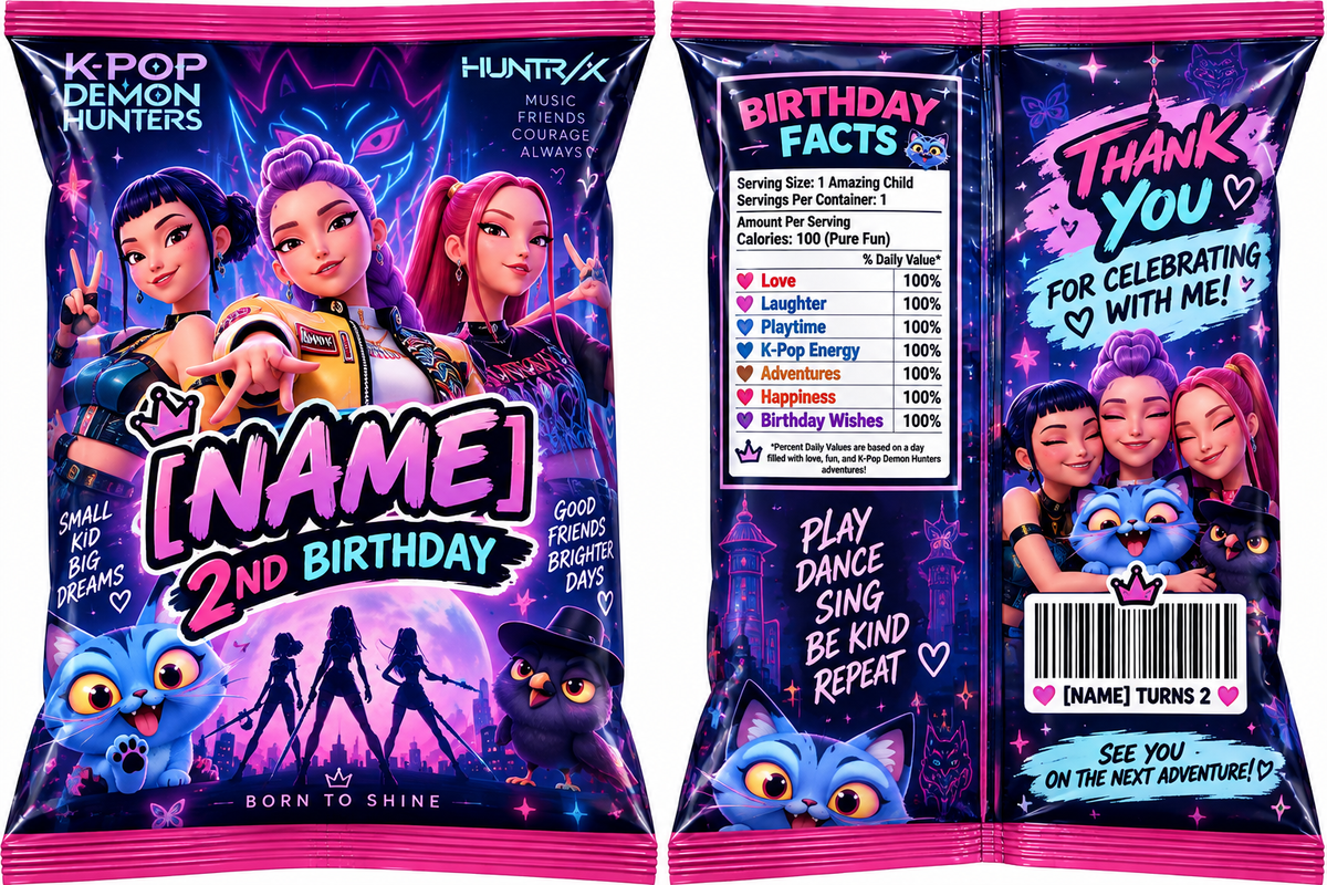 CUSTOM CHIP BAGS!
