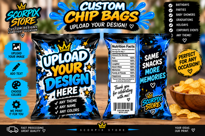 CUSTOM CHIP BAGS!
