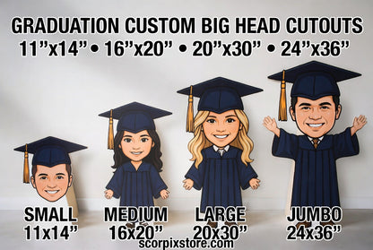 BIG HEAD CUTOUTS