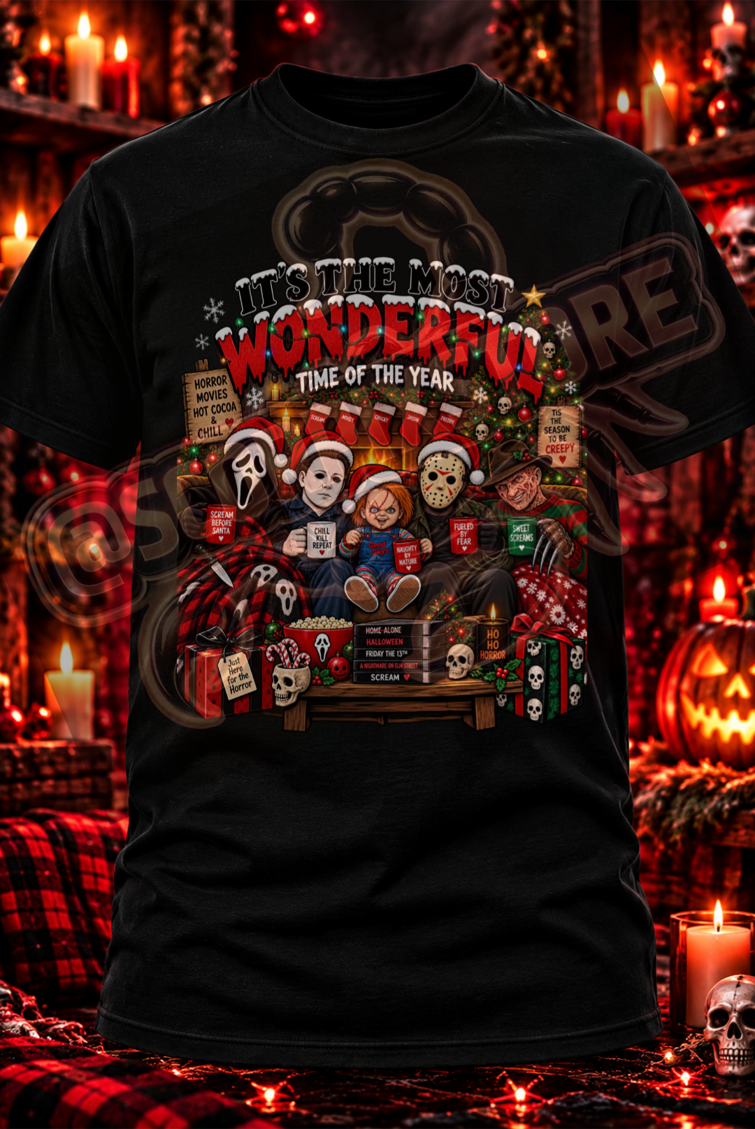 🎃 It’s The Most Wonderful Time of the Year Horror Tee 🎃