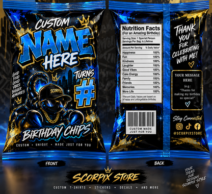 CUSTOM CHIP BAGS!