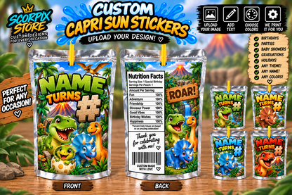 CUSTOM JUICE LABELS !