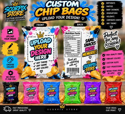 CUSTOM CHIP BAGS!