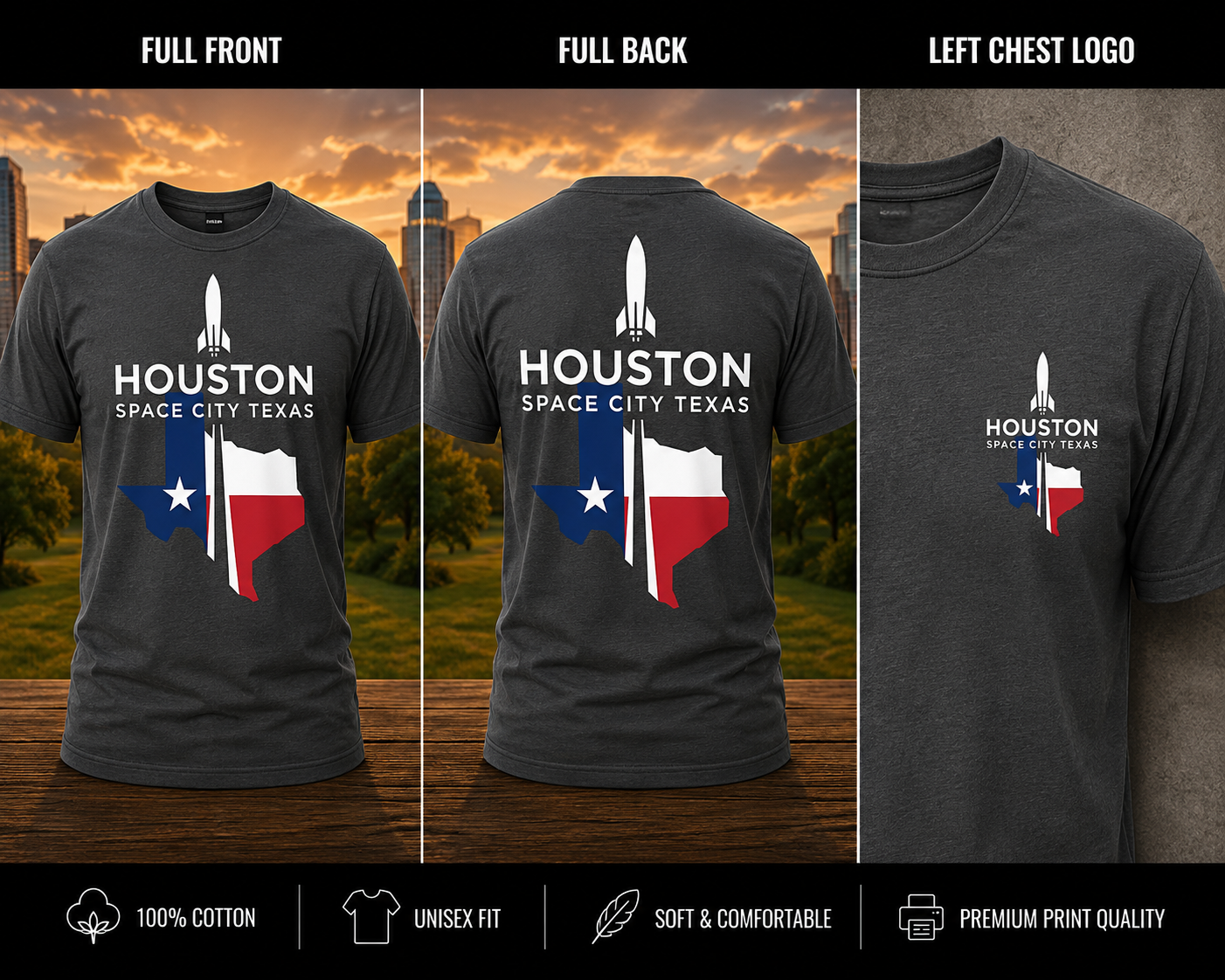 HOUSTON TX SHIRTS!