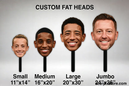 BIG HEAD CUTOUTS