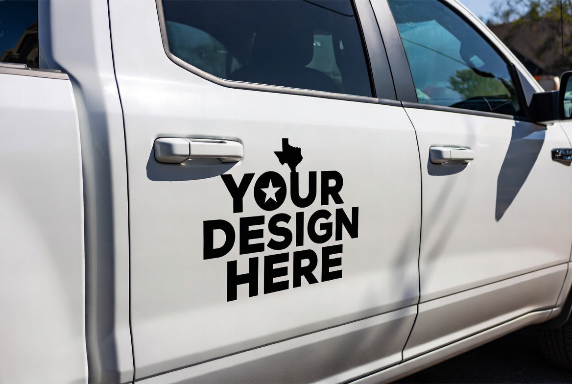 CUSTOM DECALS/LOGOS