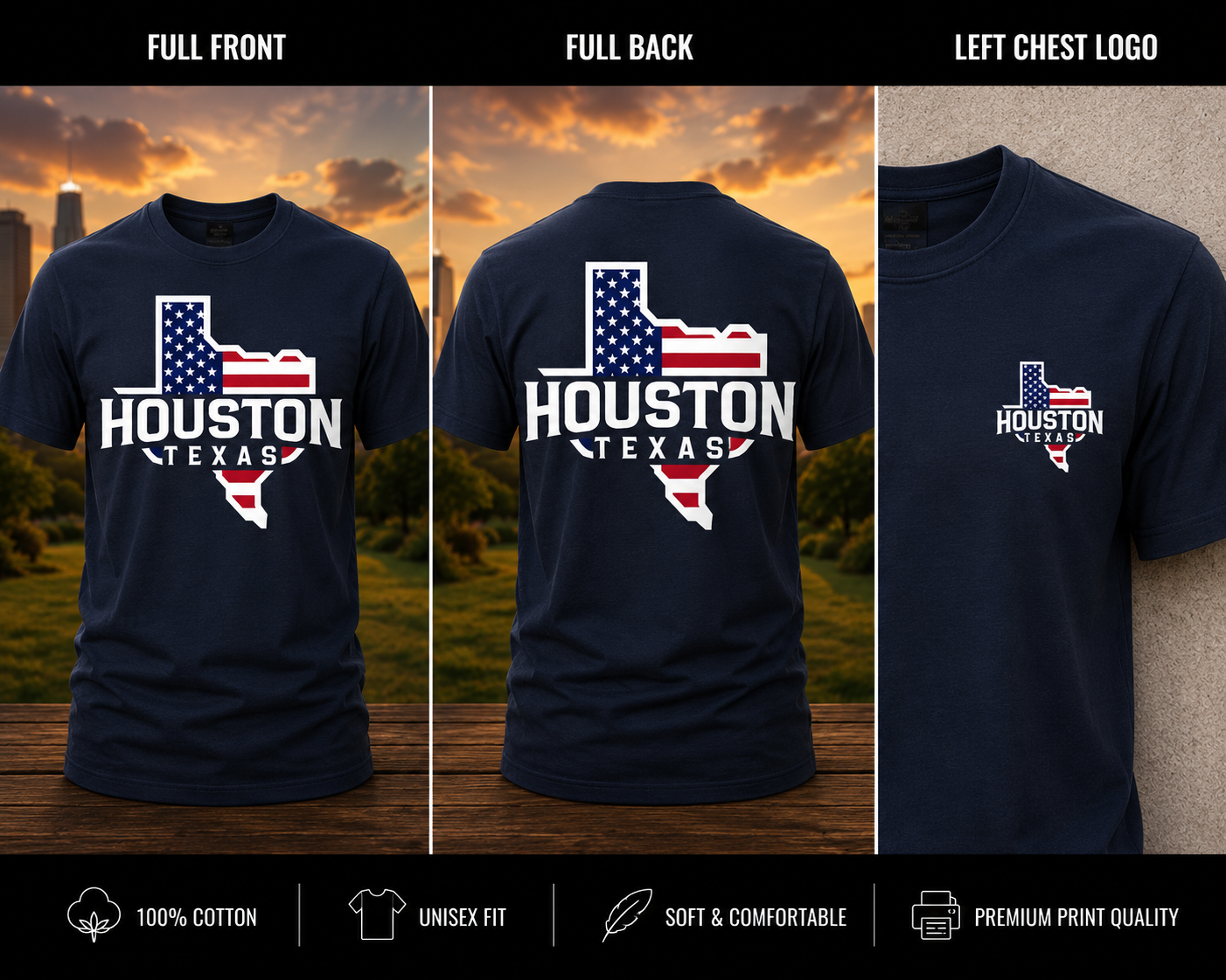 HOUSTON TX SHIRTS!
