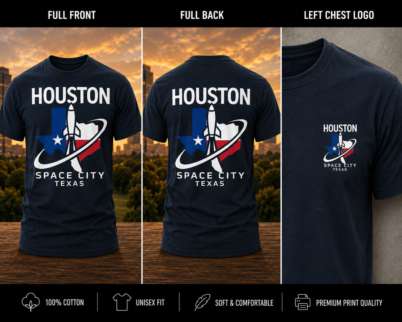 HOUSTON TX SHIRTS!